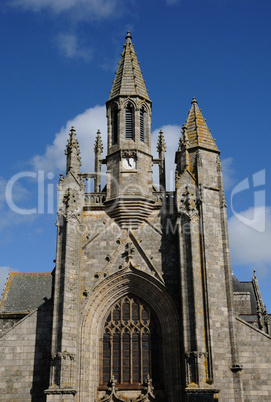 France, the Guerande church in Loire Atlantique