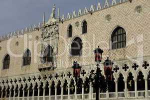 Italy, the doge?s palace in Venice
