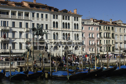 Italy, old palace near Grand Canal