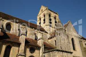 France, the church of Auvers sur Oise