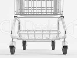 Wheel shopping trolley