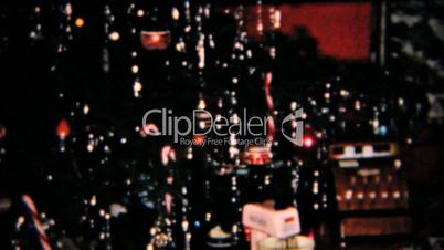 Christmas Presents Under Christmas Tree-1958 Vintage 8mm film
