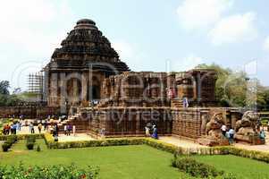 Indien, Orissa, Konark Tempel
