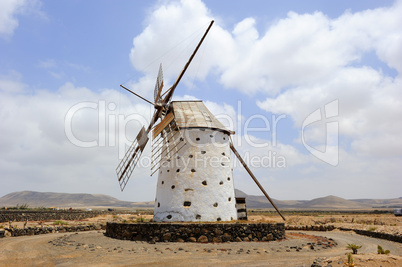 Fuerteventura, Pajara, Windmühle