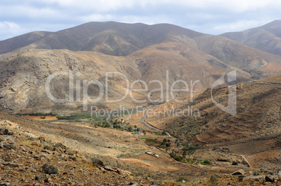 Fuerteventura, Pajara-Betancuria, Berge