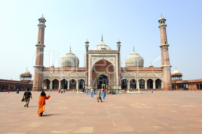 Indien, Delhi, Jama Masjid