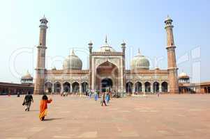 Indien, Delhi, Jama Masjid
