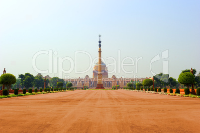 Indien, Delhi,  Rashtrapati Bhavan