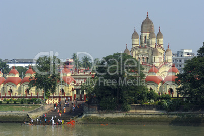Indien, Kolkata, Dakhineshwar Temple