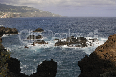 La Palma; Los Cancajos; Steinküste