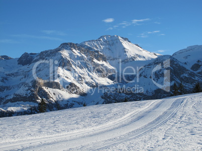 Wildstrubel In the Winter