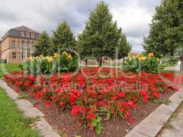 Gardens in Stuttgart Germany