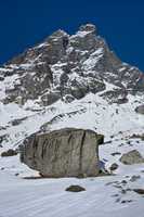 rock under the Matterhorn