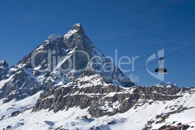 cableway and Matterhorn