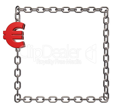 kette mit eurosymbol