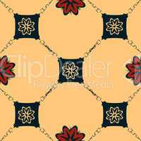 Seamless Art Nouveau tile