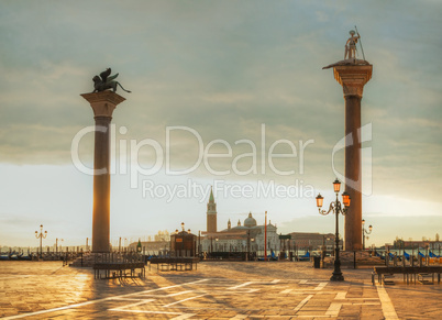 San Marco square in Venice, Italy