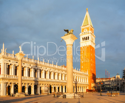 San Marco square in Venice, Italy