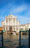 Church of the Scalzi in Venice, Italy