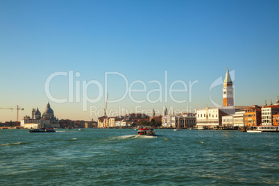 Venice as seen from the lagoon