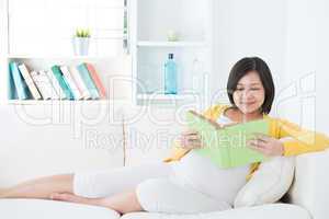 Asian pregnant woman