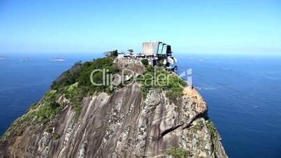 Sugar Loaf aerial Rio de Janeiro Brazil helicopter flight