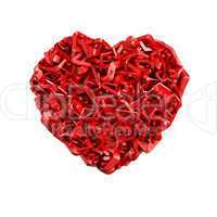 red valentine heart