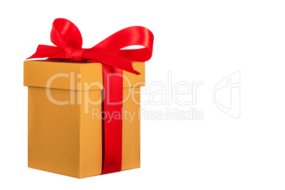 Box with ribbon