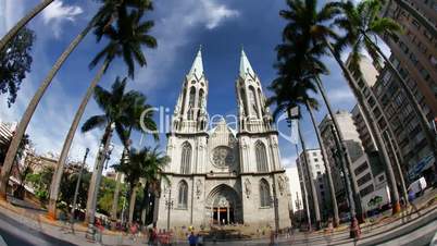 CATEDRAL DA SE - Sao Paulo / Metropolitan Cathedral Brazil time lapse