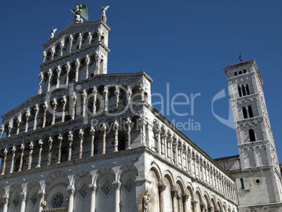 Dom San Martino in Lucca, Toskana, Italien