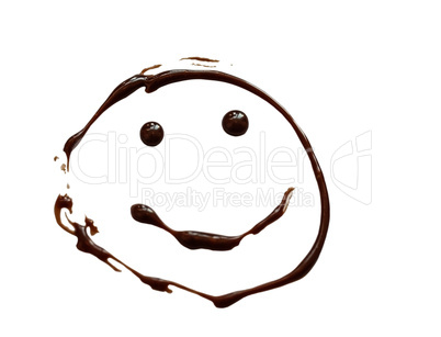 Chocolate smiley