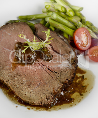 Slice Of Beef Roast