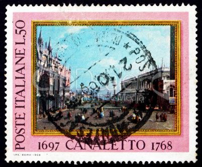 Postage stamp Italy 1968 The Small St. Mark?s Place