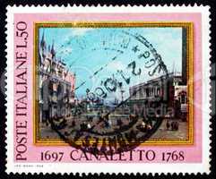Postage stamp Italy 1968 The Small St. Mark?s Place