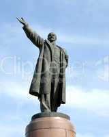 Russia. Volgograd. A monument to Lenin.
