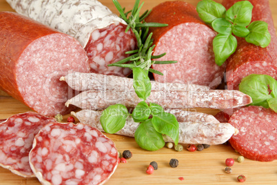 salami assortment