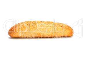 French bread isolated on white