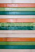 Backgrounds collection - Multi colored wooden plank wall