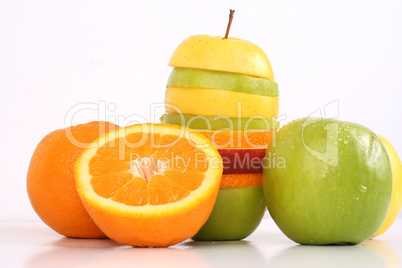 stack of fruits