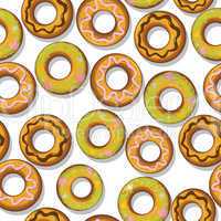 Tasty donuts pattern