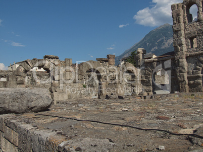 Roman Theatre Aosta