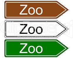 Wegweiser Zoo