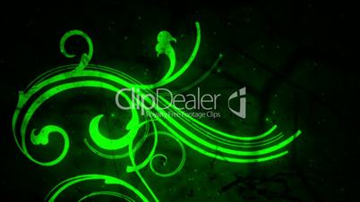 Floral background, Loop Animation
