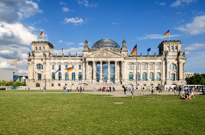 Reichstagsgebäude in Berlin