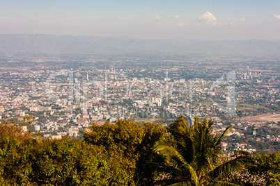 Blick auf Chiang Mai, View on Chiang Mai, Thailand