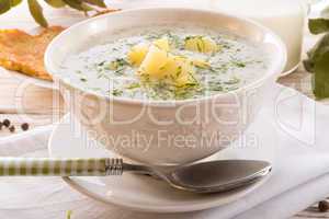 Dill soup