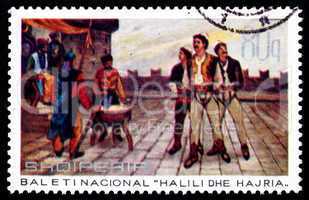 Postage stamp Portugal 1971 Execution of Halili