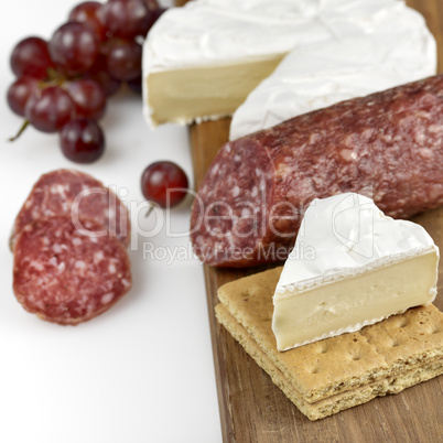 Brie Cheese And Salami