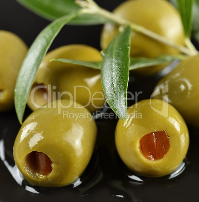 Green Stuffed Olives