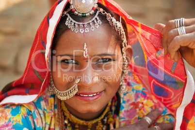 Beautiful Traditional Indian woman